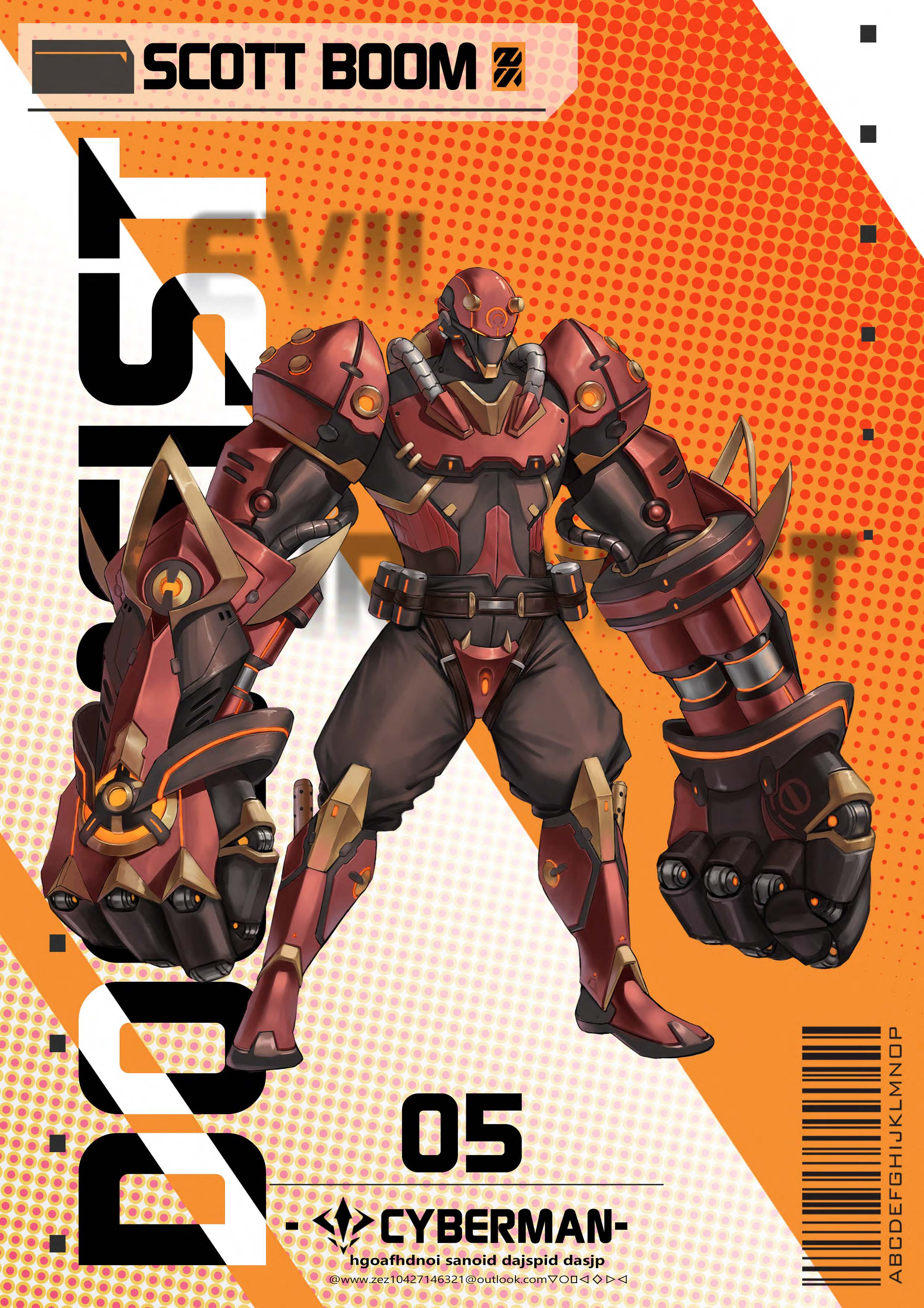 Cyberman Scout Poster